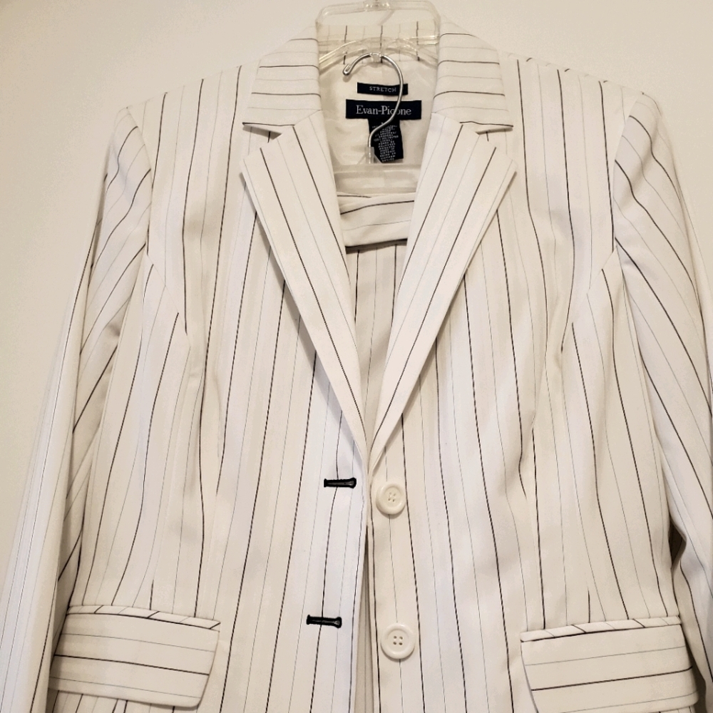 Women's pinstripe suit